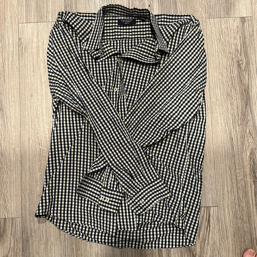 Roundtree & Yorke Button Down Shirt - L